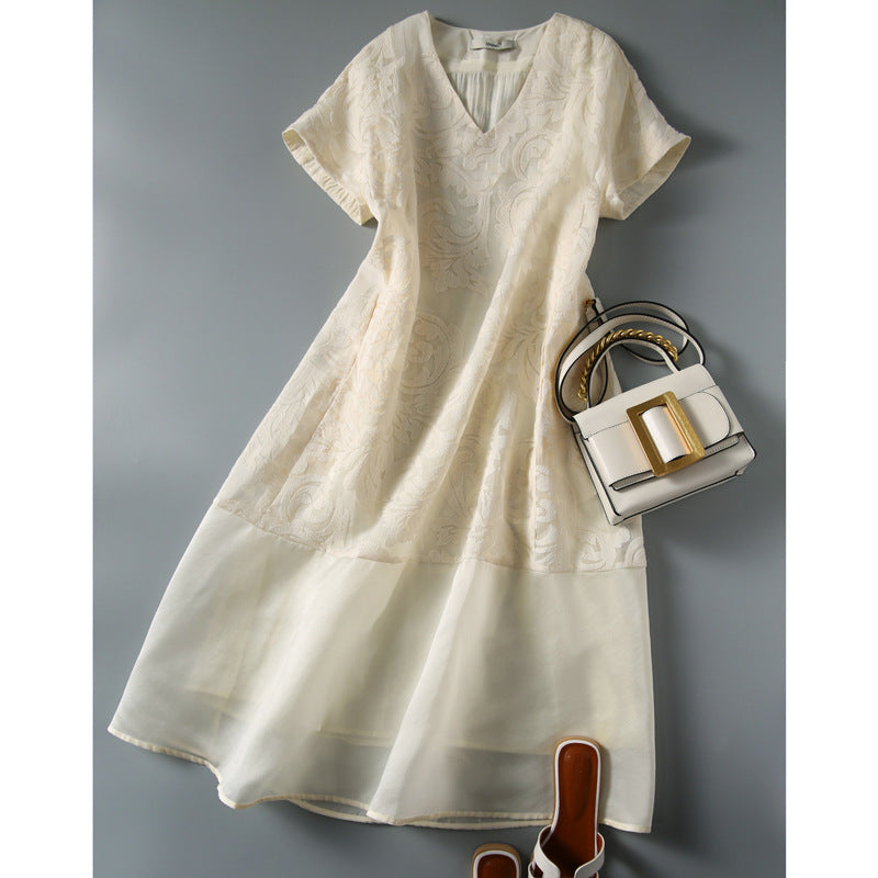 気質溢れる♪ スウィートロングワンピース