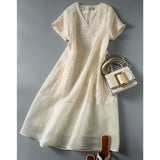 気質溢れる♪ スウィートロングワンピース